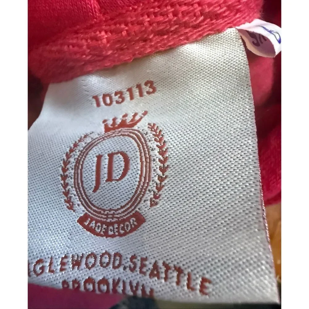 The Jade Collection Girl's 2 Piece Hoodie & Jogger Sweatsuit Set Pink Size 6